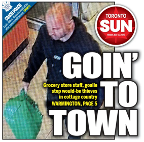 Cover of Toronto Sun
