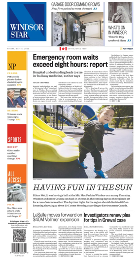 Cover of Windsor Star