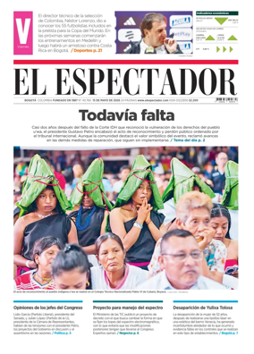 Cover of El Espectador