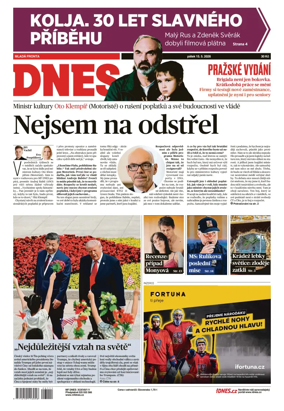 Cover of Dnes Prague Edition
