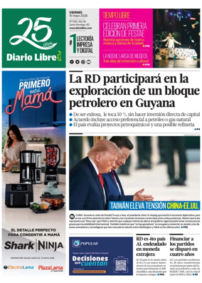 Cover of Diario Libre (Republica Dominicana)