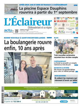 Cover of L'Eclaireur de Chateaubriant