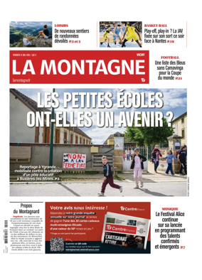Cover of La Montagne (Vichy)