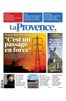 Cover of La Provence Arles