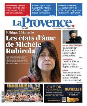 Cover of La Provence Marseille