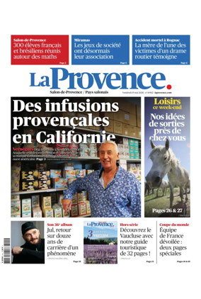 Cover of La Provence Salon-de-Provence / Pays salonais