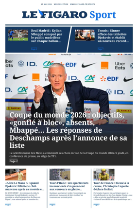 Cover of Le Figaro Sport