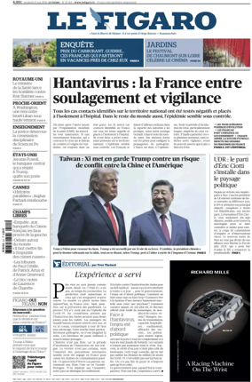 Cover of Le Figaro