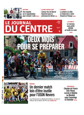Cover of Le Journal du Centre