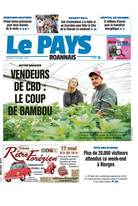 Cover of Le Pays Roannais (Roanne)