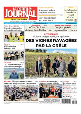 Cover of Le Petit Journal - L'hebdo local du Gers