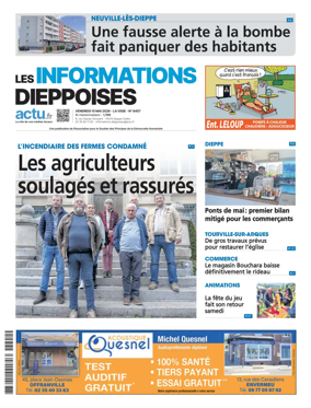 Cover of Les Informations Dieppoises