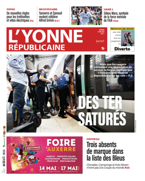 Cover of L'Yonne Republicaine