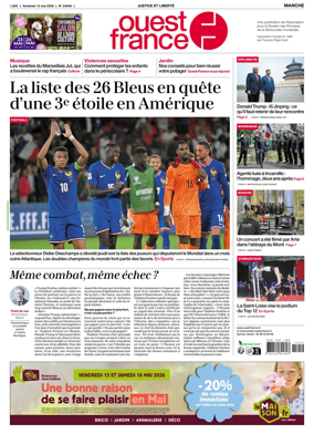 Cover of Ouest France (Manche)