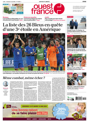 Cover of Ouest France (Orne)