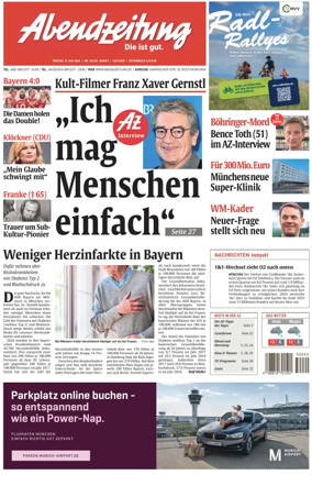 Cover of Abendzeitung Munchen