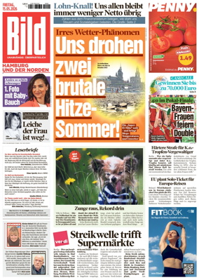 Cover of BILD Hamburg