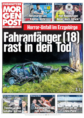 Cover of Chemnitzer Morgenpost