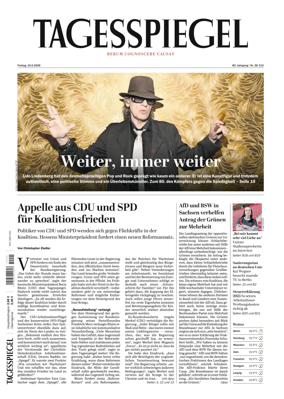 Cover of Der Tagesspiegel