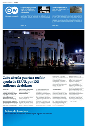 Cover of Deutsche Welle (Spanish edition)