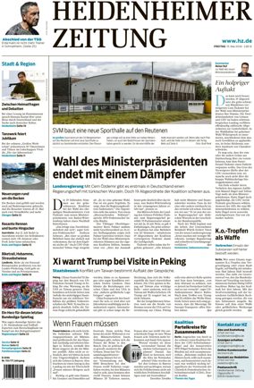 Cover of Heidenheimer Zeitung