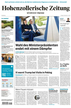 Cover of Hohenzollerische Zeitung