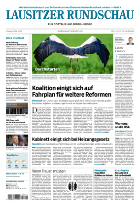 Cover of Lausitzer Rundschau