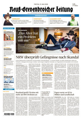 Cover of Neuss-Grevenbroicher Zeitung Neuss