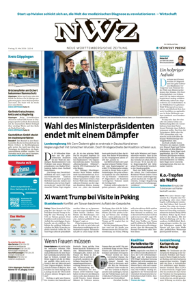 Cover of NWZ – Neue Wurttembergische Zeitung