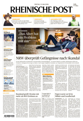 Cover of Rheinische Post - Monchengladbach and Korschenbroich