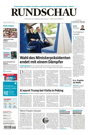 Cover of Rundschau fur den Schwabischen Wald – Der Kocherbote