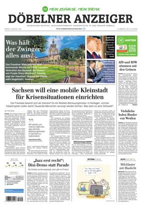 Cover of Sachsische Zeitung (Dobeln)