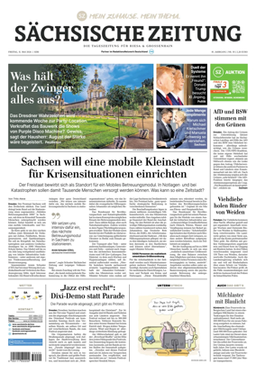 Cover of Sachsische Zeitung (Riesa & Grossenhain)