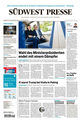 Cover of Sudwest Presse