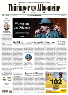 Cover of Thuringer Allgemeine (Eichsfeld)