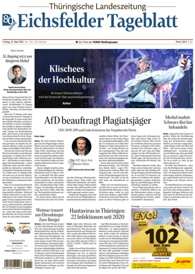 Cover of Thuringische Landeszeitung (Eichsfeld)