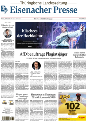 Cover of Thuringische Landeszeitung (Eisenach)