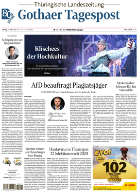 Cover of Thuringische Landeszeitung (Gotha)