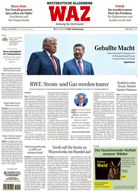 Cover of Westdeutsche Allgemeine Zeitung (Dortmund-Sud II)