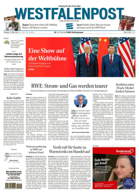 Cover of Westfalenpost (Olpe)