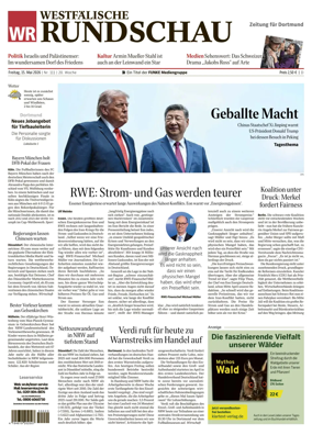 Cover of Westfalische Rundschau (Dortmund-Sud II)
