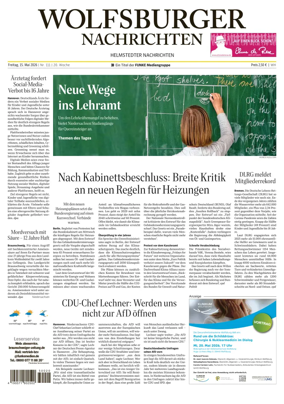 Cover of Wolfsburger Nachrichten (Helmstedt)