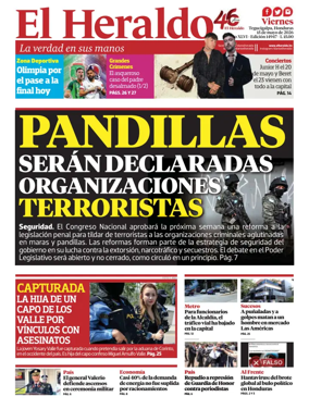 Cover of Diario El Heraldo