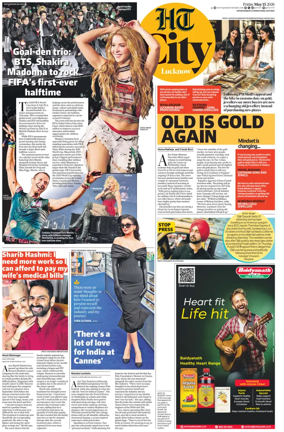 Cover of Hindustan Times (Lucknow) - Live
