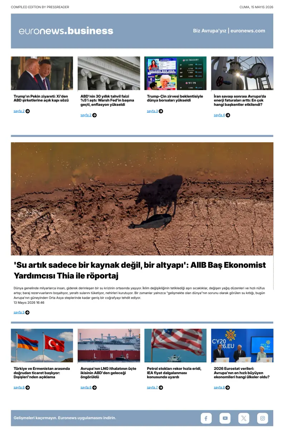 Cover of Euronews Business (Turkish) Compiled Editions