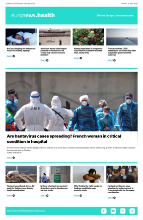 Cover of Euronews Health (English) Compiled Edition