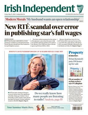 Cover of Irish Independent
