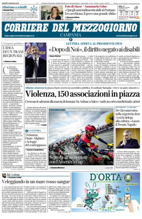 Cover of Corriere del Mezzogiorno (Campania)