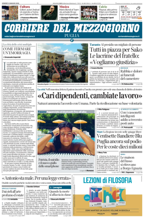Cover of Corriere del Mezzogiorno (Puglia)