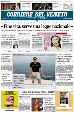 Cover of Corriere del Veneto (Venezia e Mestre)